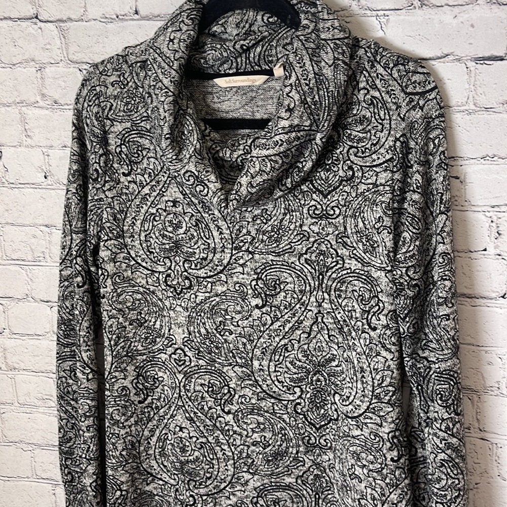 Soft Surroundings Cowl Neck Tunic - Picture 3 of 10